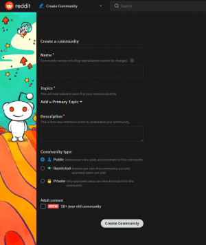 How to Create a Subreddit (Community) on New Reddit