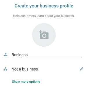 how to create a whatsapp business profile 2 1