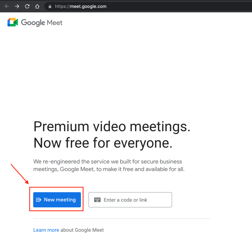 How to Create a Meeting Schedule on Google Meet