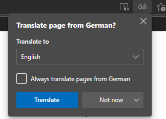 How to Disable Google Chrome and Edge Chromium Automatic Translation Feature