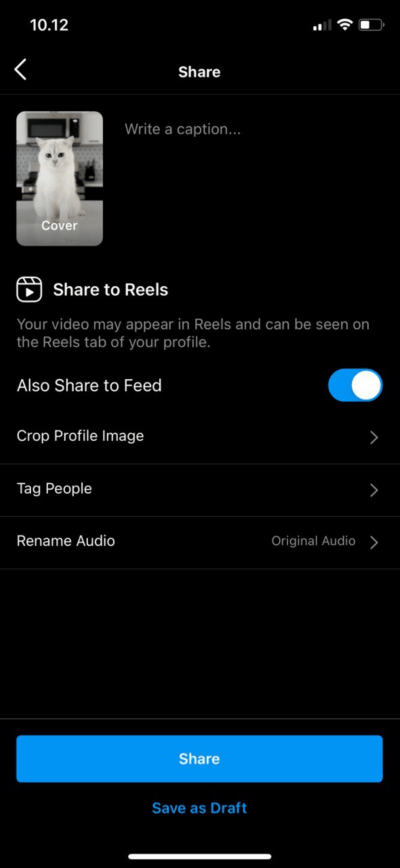 How to Repost a Reel to Your Instagram Reels