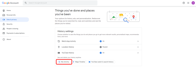 How to View and Delete Your Search History in Google