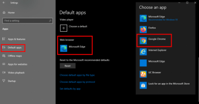 How to Set Chrome as Your Default Web Browser on Windows 10