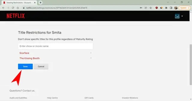 How to Block Netflix Serial and Movie from Web Browser