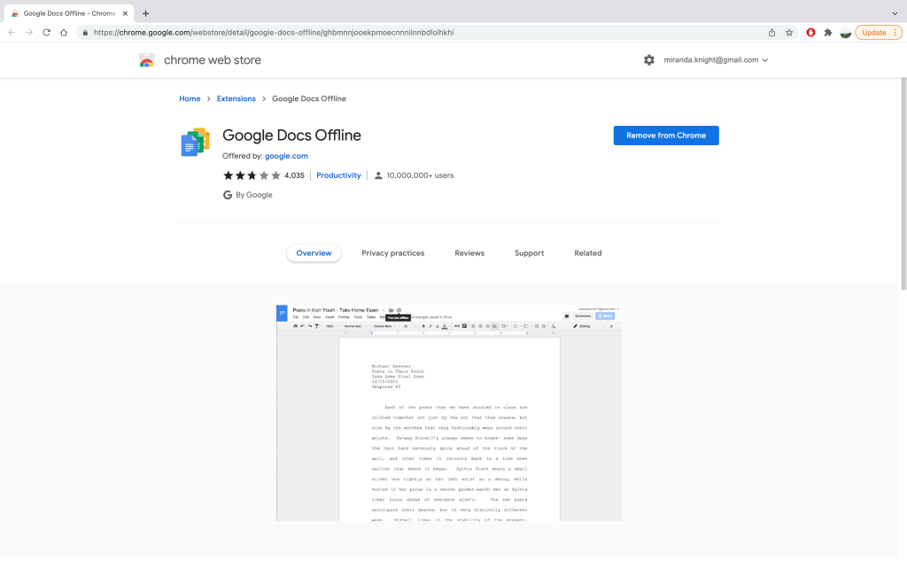 How to Use Google Docs When You Not Connected to Internet