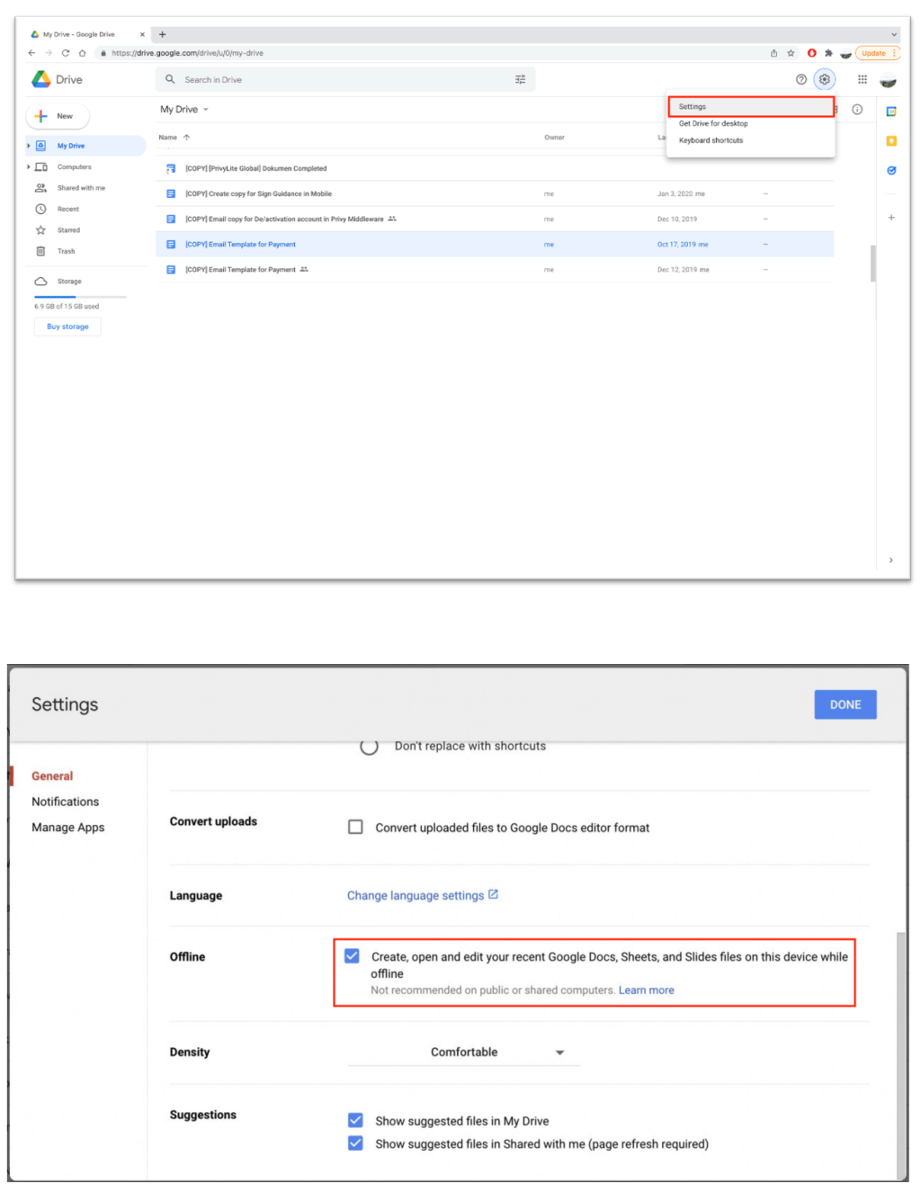 How to Use Google Docs When You Not Connected to Internet 2