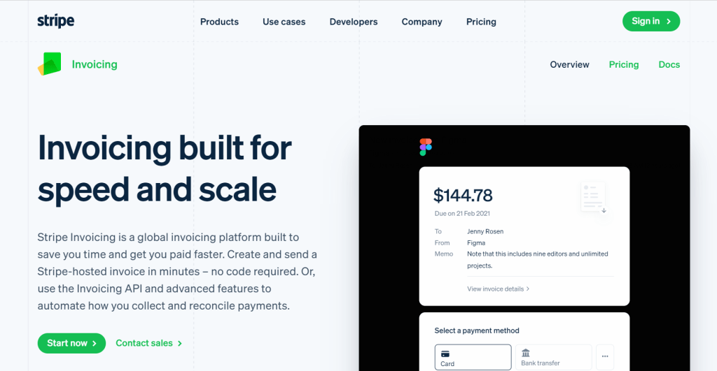 Stripe Invoicing