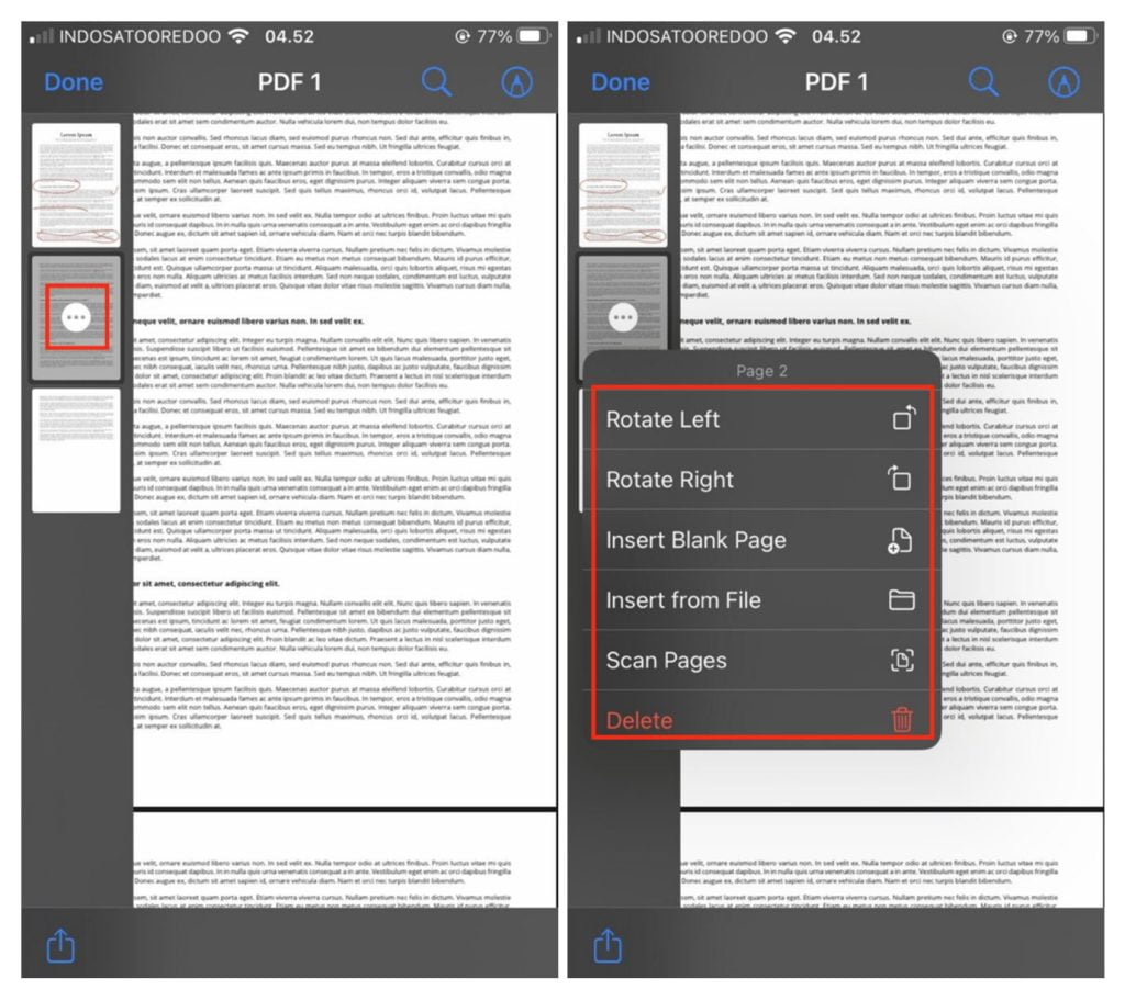 How to Edit PDF Document Using Files App on Your iPhone 2