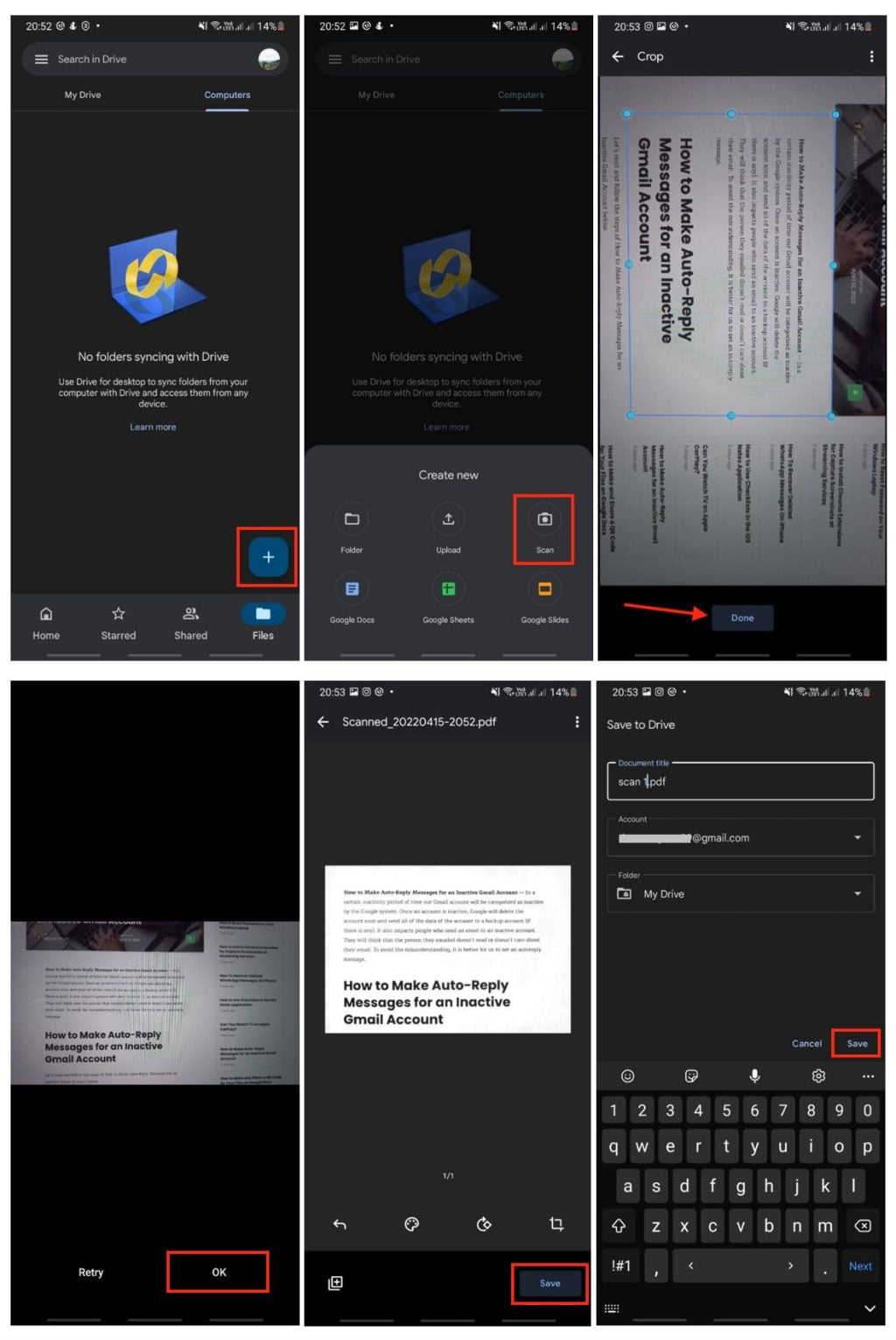 How to Scan Documents on Android Phone Camera