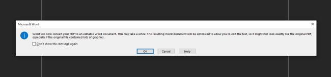 How to Edit a PDF Files in Microsoft Word
