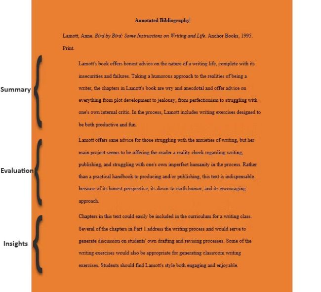 How to Make an Annotated Bibliography in Microsoft Word