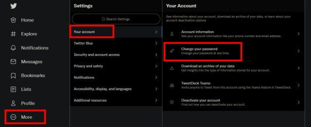 How to Change Your Twitter Old Password