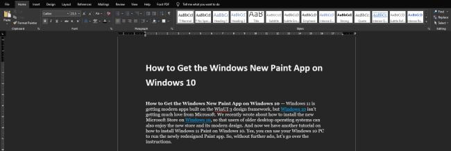 How to Edit a PDF Files in Microsoft Word