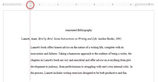 How to Make an Annotated Bibliography in Microsoft Word