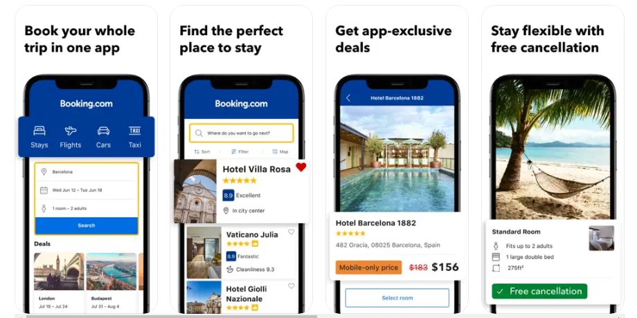 Booking com Hotels Travel