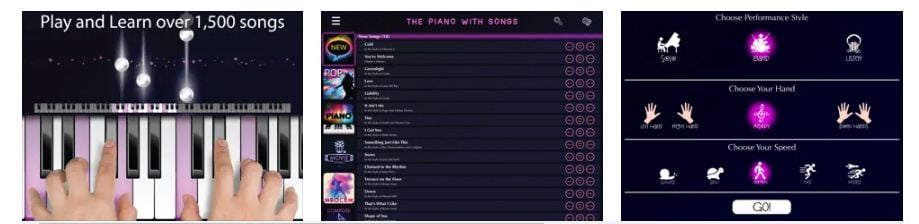 Piano With Songs Learn to Play Piano