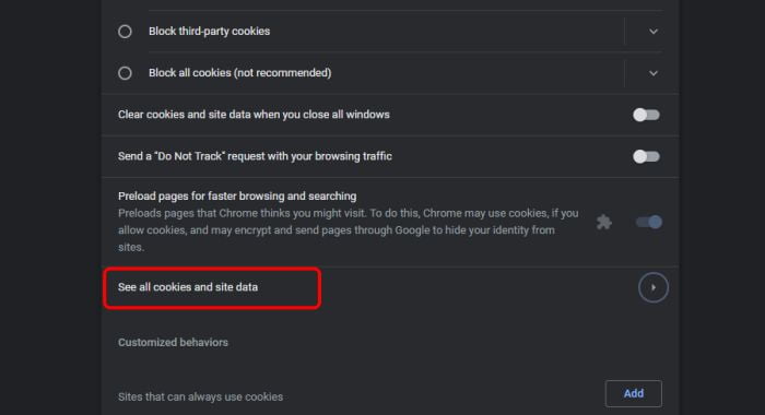 How to Delete Cookies From Individual Sites in Chrome