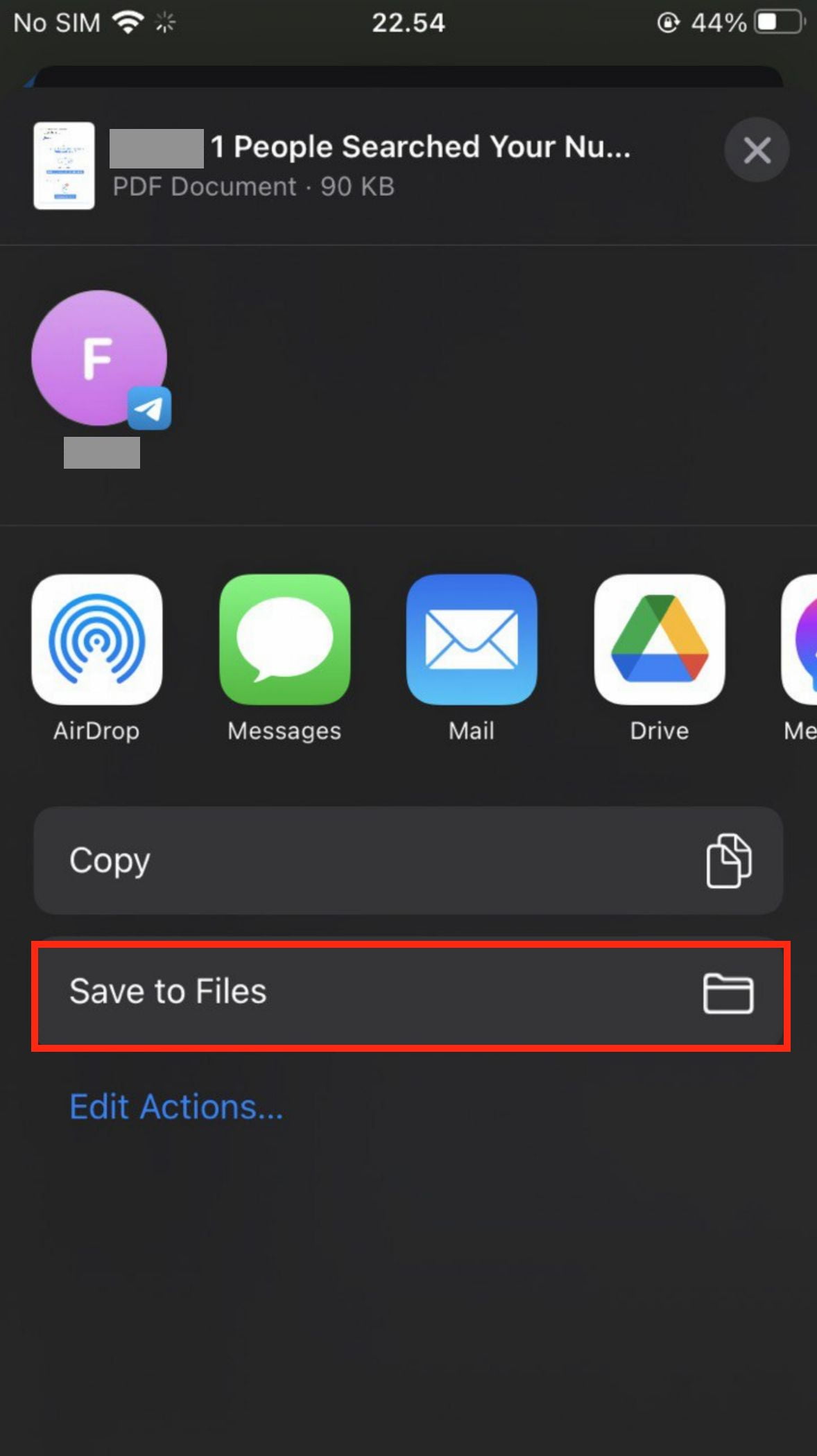 How to Save Your Emails as PDF Using Mail App on iPhone