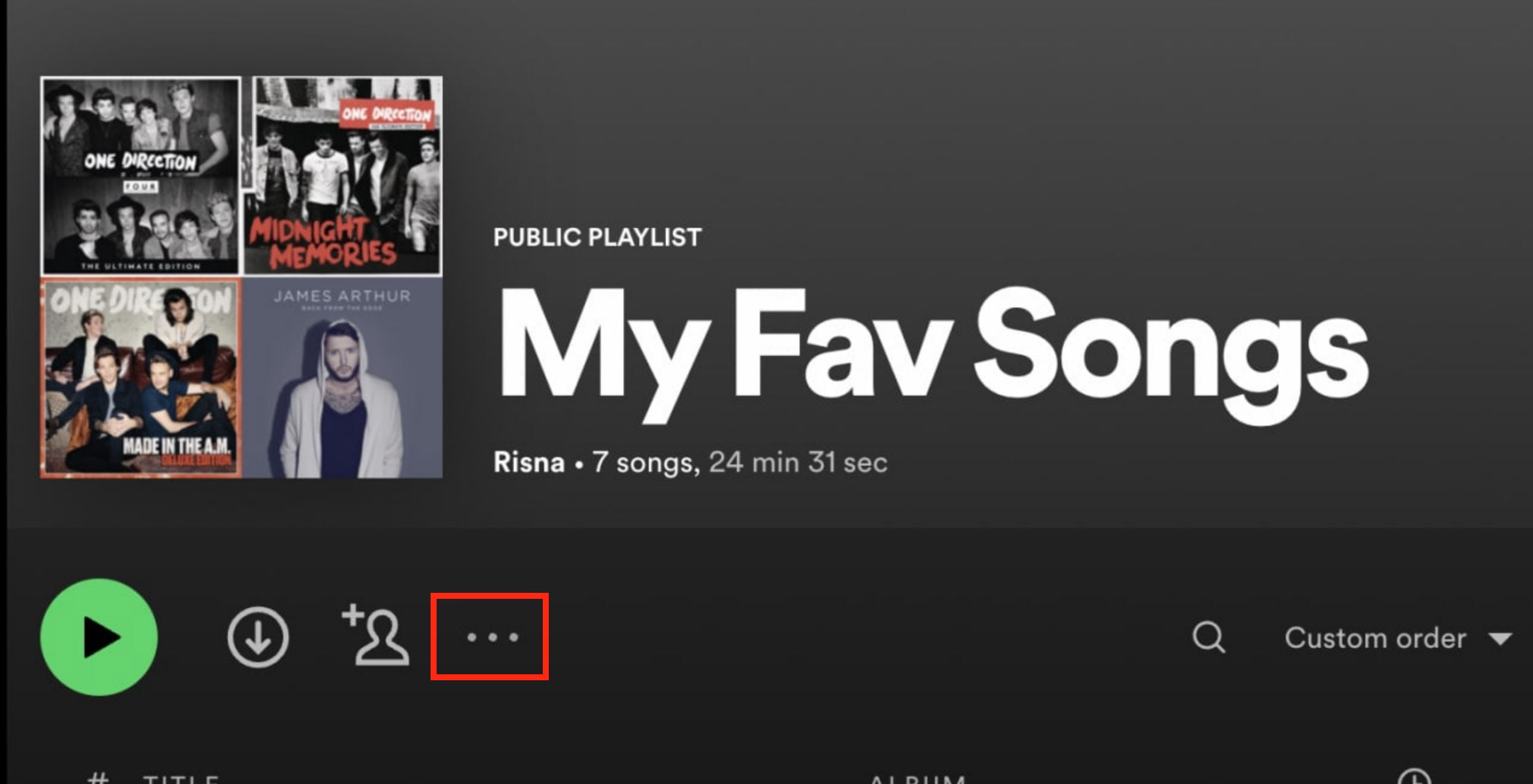 How to Make a Private Playlist on Spotify From Desktop App