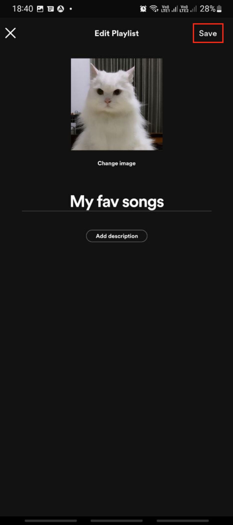  How to Change a Playlist Cover Photo on Spotify via Android