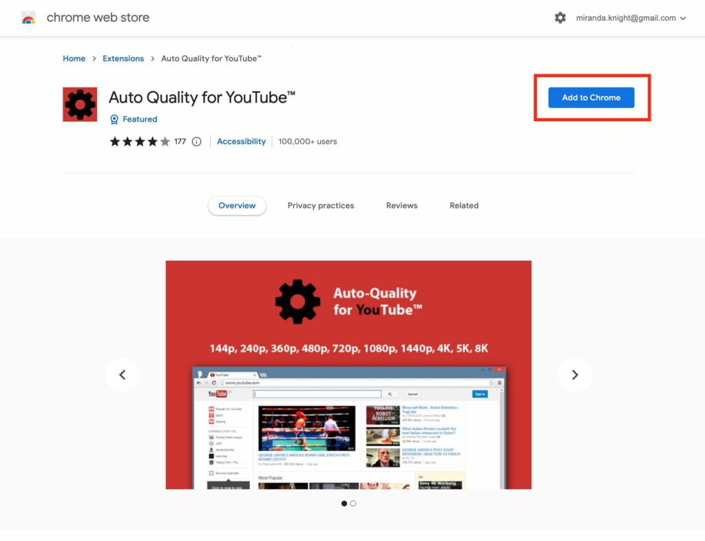 How to Change YouTube Video Quality Permanently Using Chrome Extension