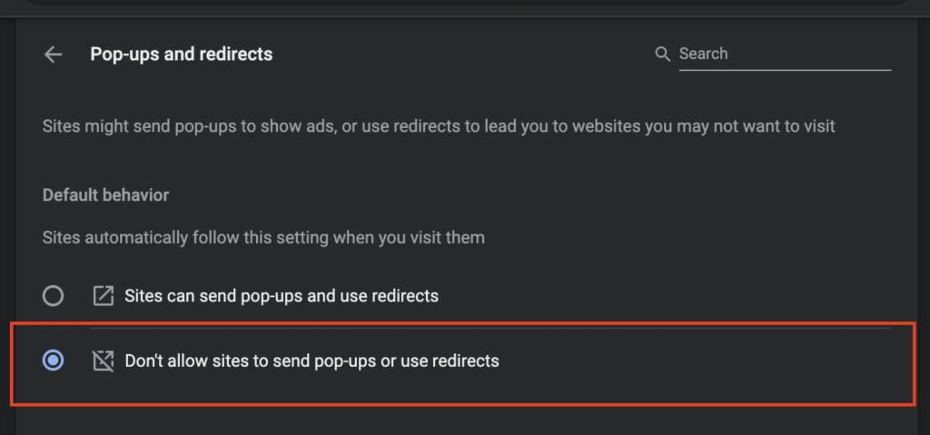 How to Use the Pop-up Blocker in Chrome
