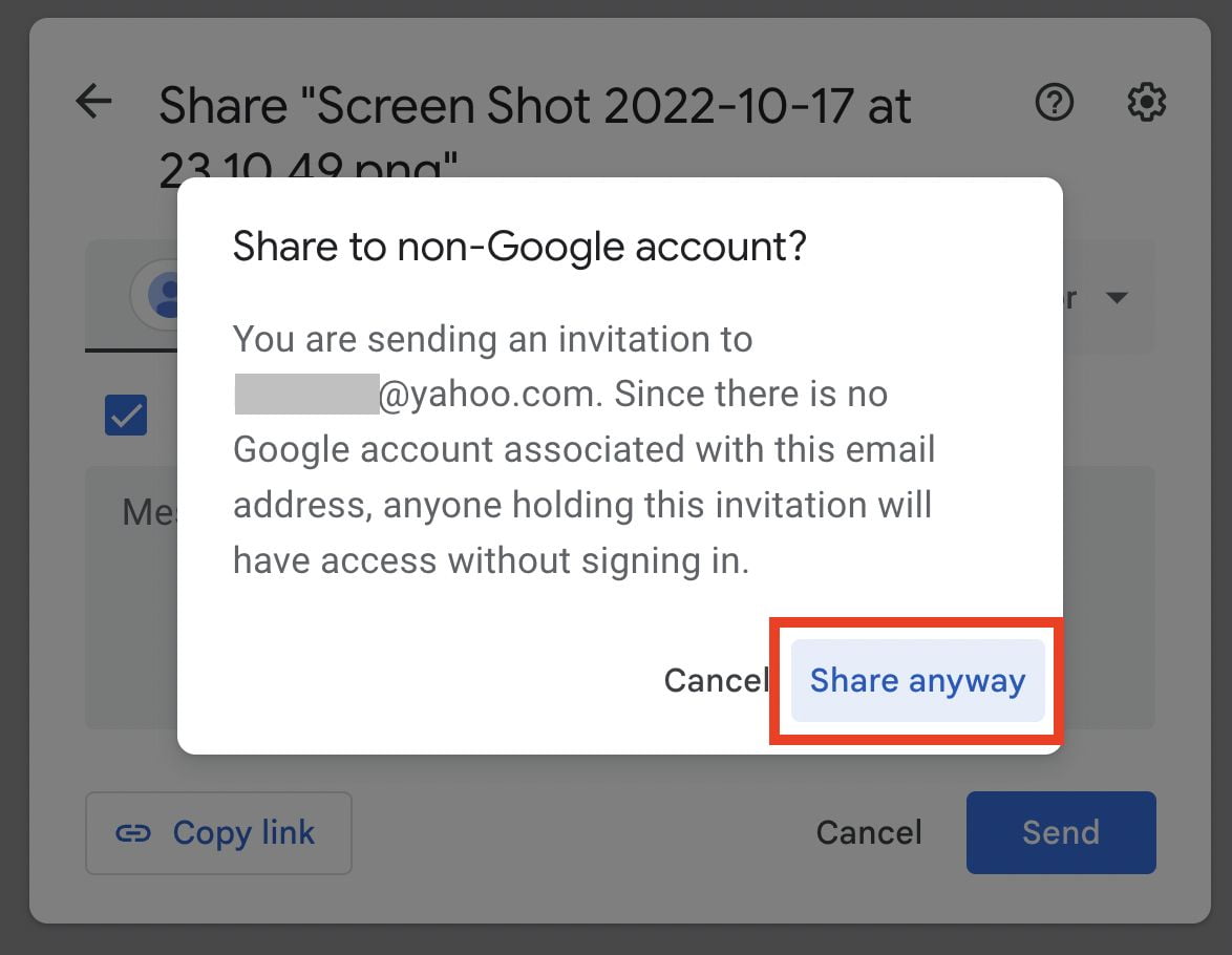 How to Share Google Drive Files With Outside Gmail Accounts