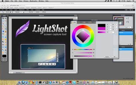 lightshot interface