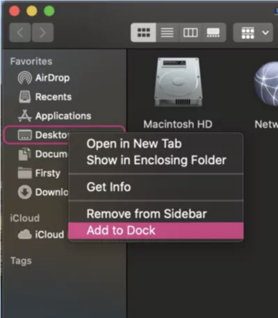 How to Add File or Folder Shortcut on the Dock of Your Mac or MacBook